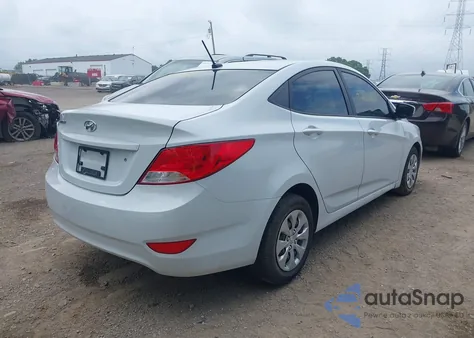 2017 Hyundai Accent Se из США, поврежденный, VIN KMHCT4AE0HU364098